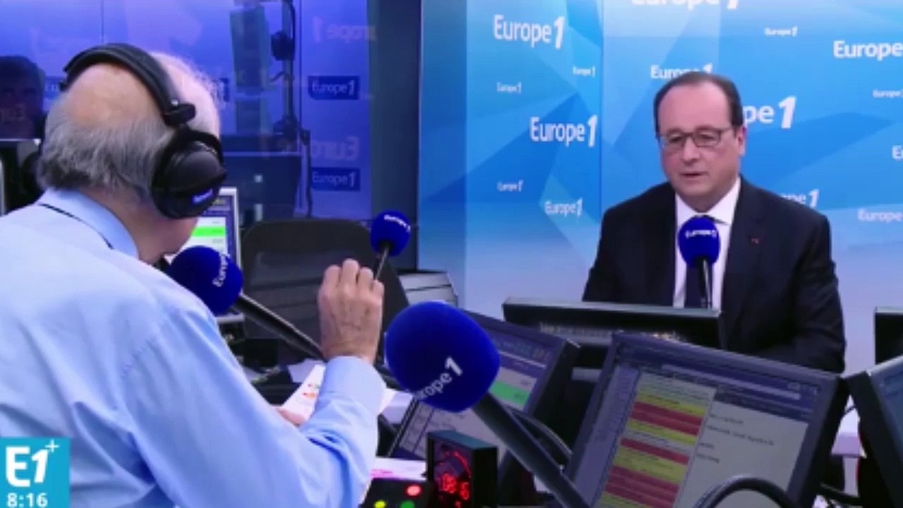 Hollande : "Si je ne suis pas… si la gauche n'est pas reconduite"