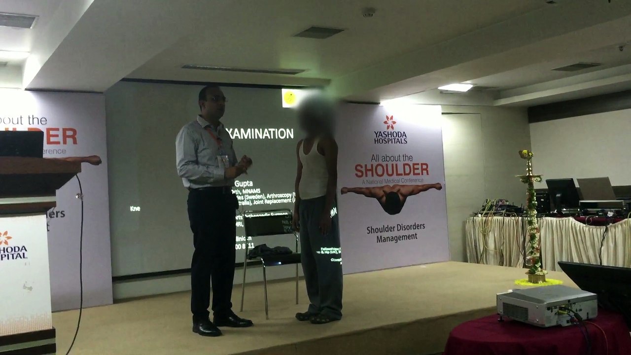 LECTURE AT SHOULDER COURSE HYDERABAD 2015 JUNE