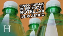Cinco formas curiosas de reutilizar botellas de plástico