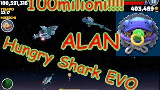 HUNGRY SHARK EVO ALAN 104 milioni di punti!!!
