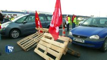 Loi Travail: les routiers bloquent des points stratégiques dans toute la France
