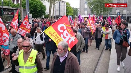 Loi Travail. Environ 800 manifestants à Brest (Le Télégramme)