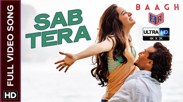 Sab Tera [Full Video Song] - Baaghi [2016] Song By Armaan Malik & Shraddha Kapoor FT. Tiger Shroff & Shraddha Kapoor [Ultra-HD-2K] - (SULEMAN - RECORD)