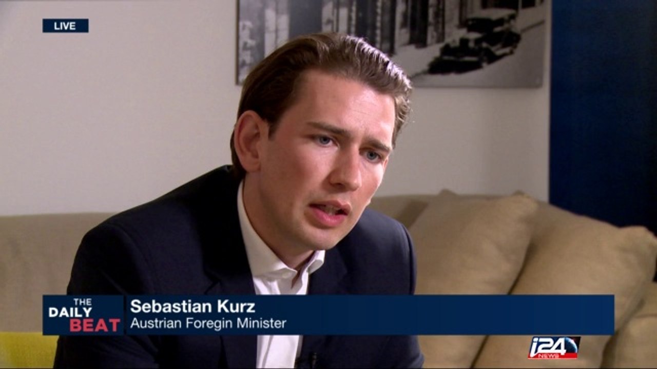 Sebastian Kurz, Austrian foreign minister about the French peace initiave