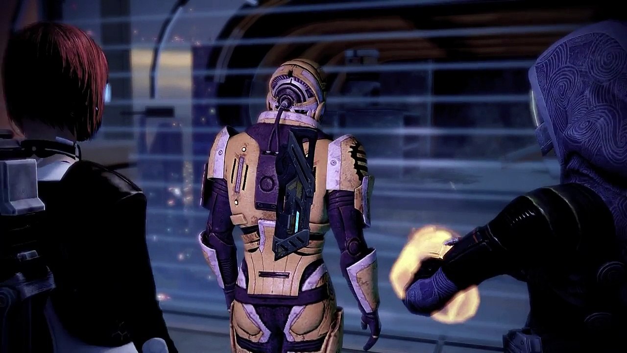 Mass Effect 2 - "I Hope You Can Fly" - Renegade Dialogue with Merc (Thane's Recruitment Mission)