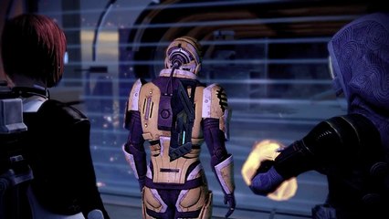 Mass Effect 2 - "I Hope You Can Fly" - Renegade Dialogue with Merc (Thane's Recruitment Mission)