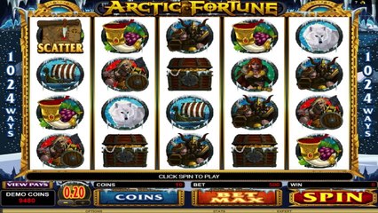 Arctic Fortune ilmainen kasino kolikkopeli Microgaming Video Esikatselu