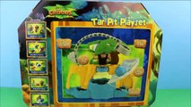 Dreamworks The Croods Tar Pit Playset with Grug Toy Story Rex gets saved by Grug from Tar Pit