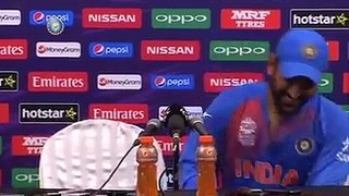 Captain M.S Dhoni Answer to Retirement by overseas Reporter. FUNNY reporter.