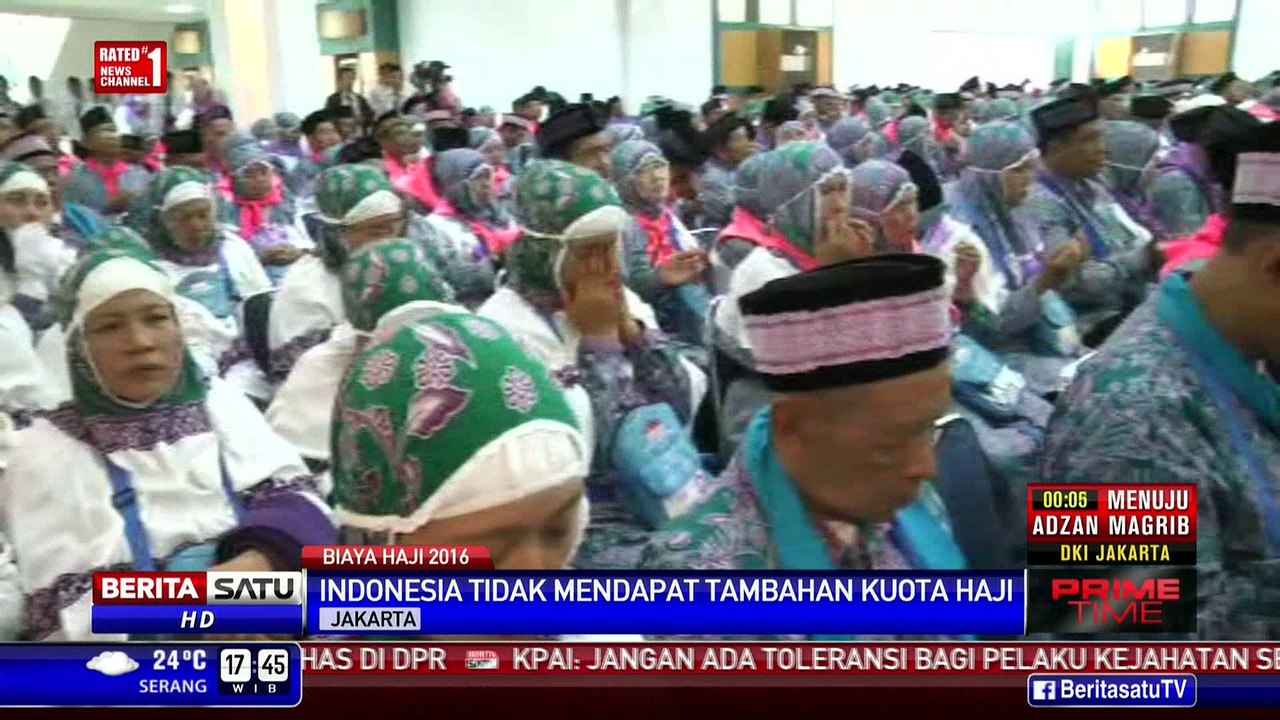 Ongkos Naik Haji 2016 Turun