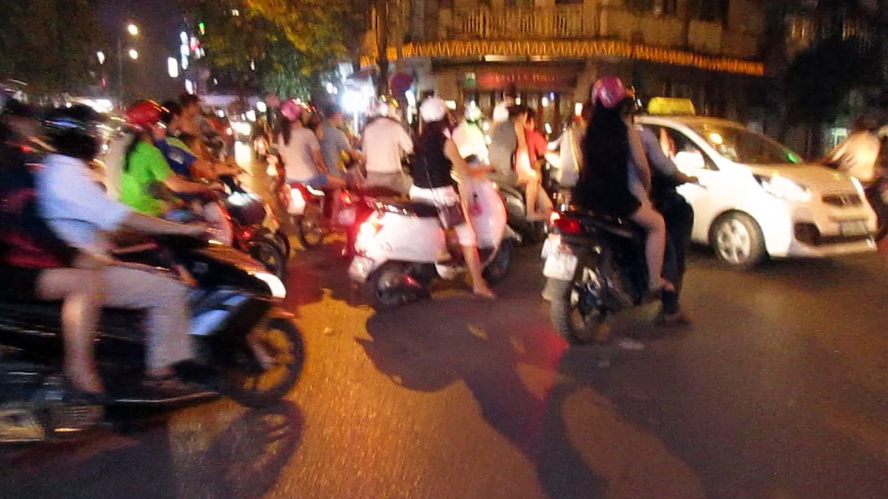 circulation à Hanoi