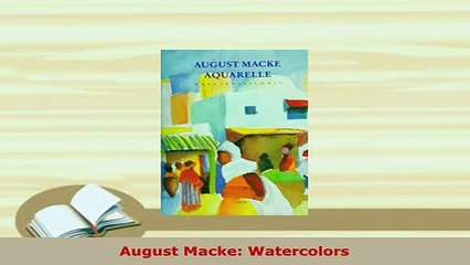 PDF  August Macke Watercolors PDF Online