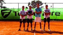 ATP - Le TECNIFIBRE YOUNG GUNS CONTEST 2016 avec Barrere, Jasika, Medvedev et Krueger !