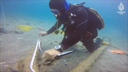 İsrail'de Roma döneminden kalma antik gemi batığı