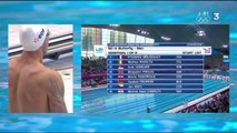 demi-finales 50m papillon H - ChE 2016 natation (Bousquet)