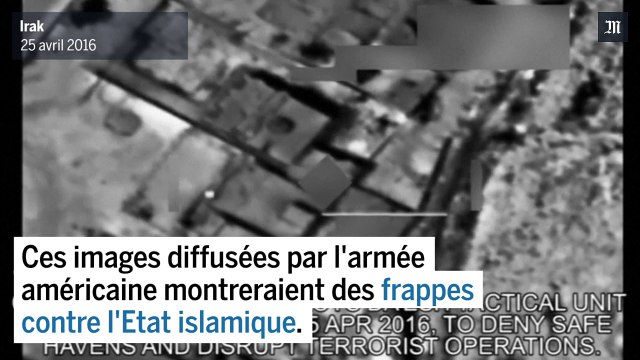 Images de frappes sur les positions de l'EI en Syrie et en Irak