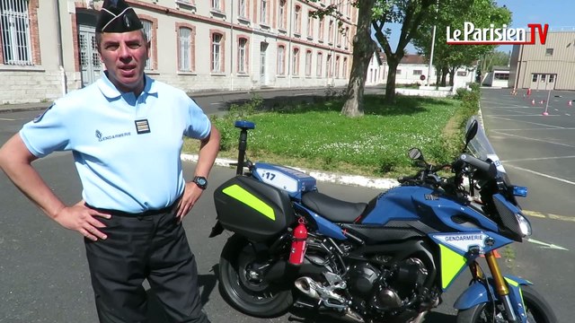 Fontainebleau : découvrez la nouvelle moto de la gendarmerie