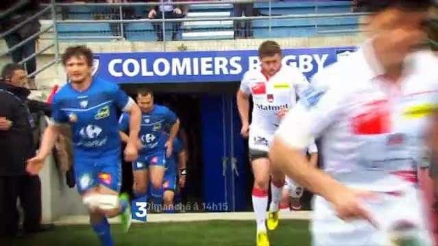 Carcassonne - Colomiers RUGBY Pro D2 dimanche 22 mai à 14h15 sur France 3 Midi-Pyrénées