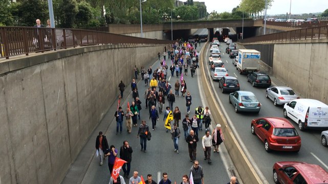 Défilé contre la loi Travail