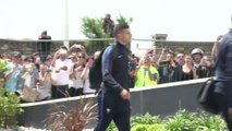 Foot - Euro : Les Bleus sont arrivés à Biarritz