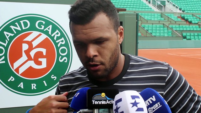 Roland-Garros 2016 - Jo-Wilfried Tsonga : Je ne suis pas inquiet pour Roland-Garros
