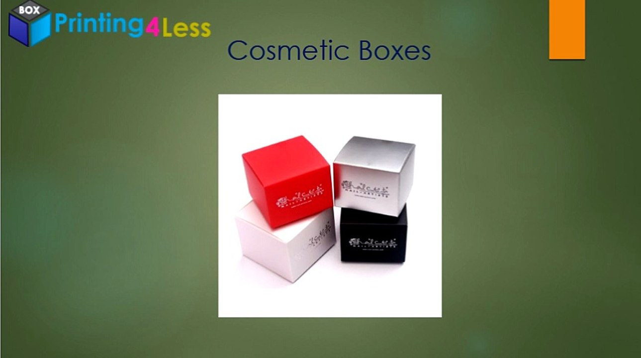 Cosmetic Boxes - Custom Printed Cosmetic boxes