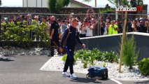 Euro 2016 : les Bleus débarquent à Biarritz