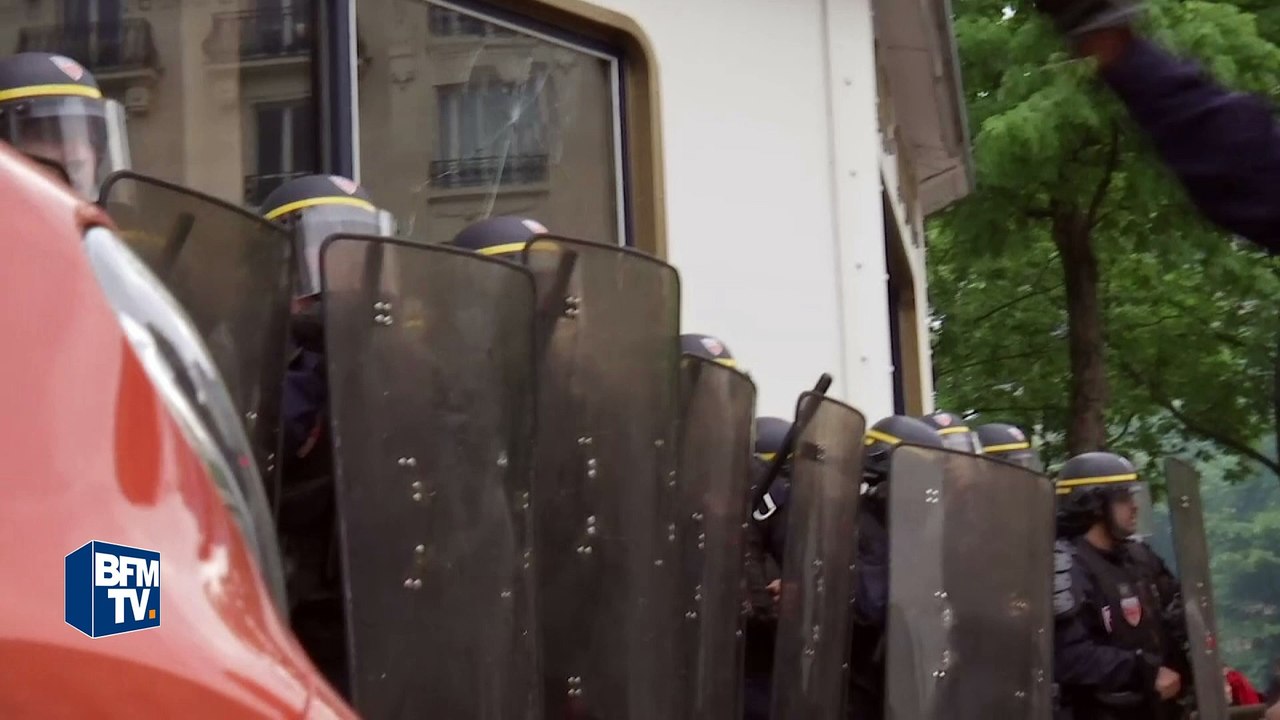 Loi travail: comment s'organisent les CRS face aux casseurs?