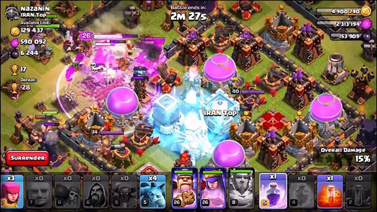 Clash Of Clans - 35,000 DARK ELIXIR IN ONE HOUR! HOW!-! - NEW WO