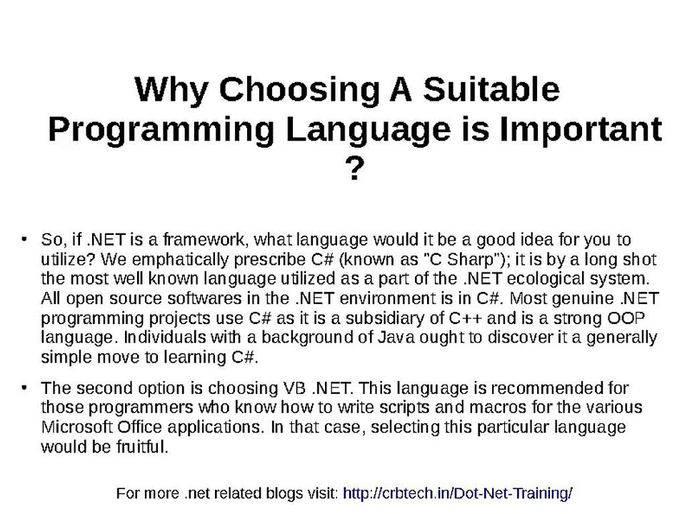 Microsoft .Net Framework 4.0| 4.5 | 4.6 for Beginners