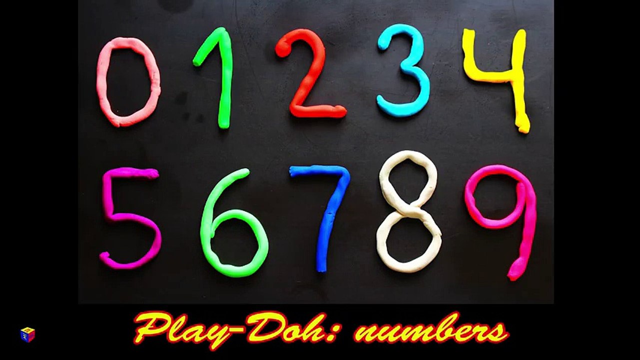 Learn numbers for toddlers. Learn to count for kids. Play-Doh videos for children | HD