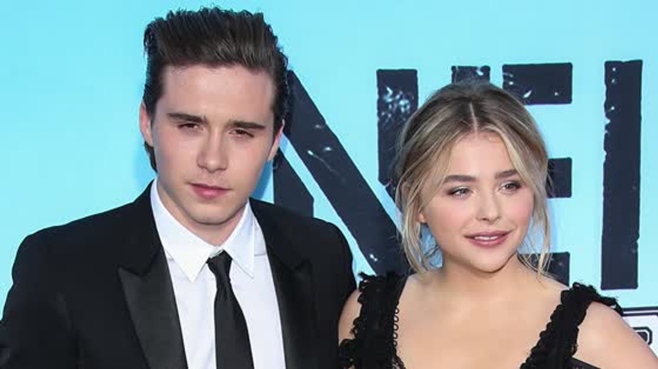 New Couple Chloe Grace Moretz and Brooklyn Beckham Make Red Carpet Debut