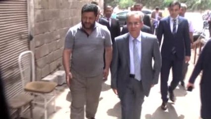 Vali Tapsız'dan Roket Mermisi Sonucu Hayatını Kaybeden 14 Yaşındaki Mahmut Emre Arslan'ıın Ailesine...