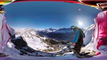 Le Goût du risque 360° - teaser Wingsuit avec Géraldine Fasnacht