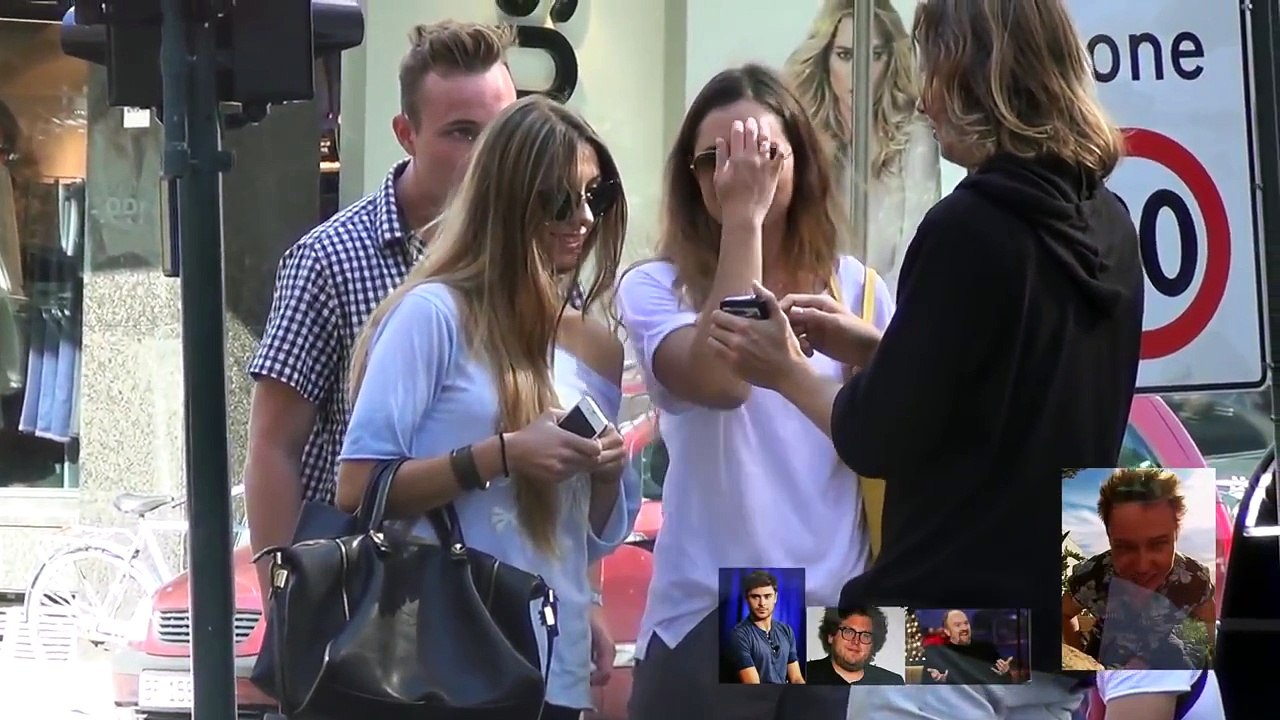 How To Kiss 3 Girls At The Same Time - Pick Up Girls - Funny Pranks