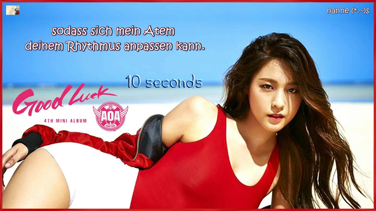 AOA - 10 Seconds k-pop [german Sub]