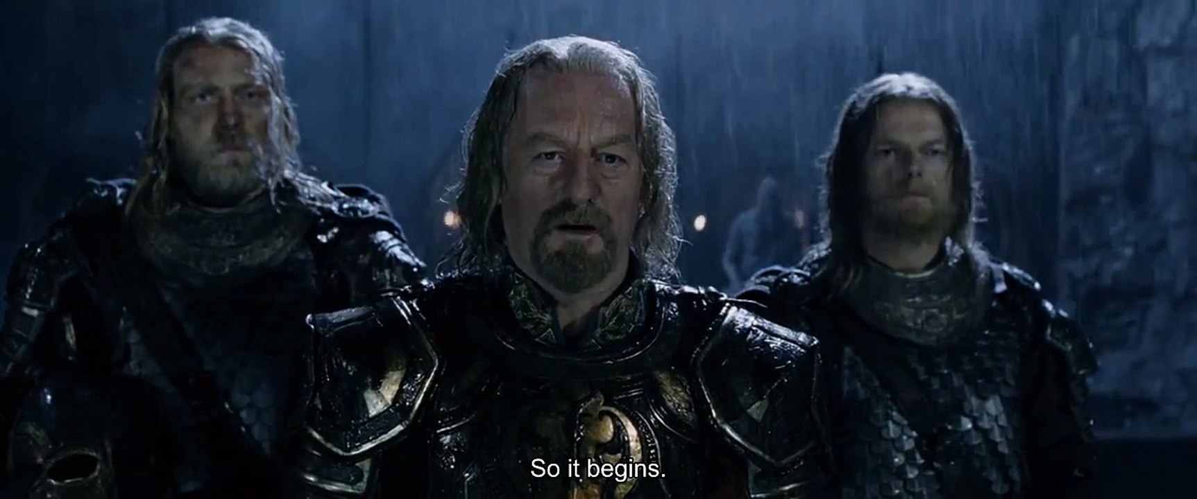 "So it begins" - The Lord of the Rings: The Two Towers