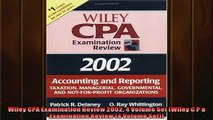 One of the best  Wiley CPA Examination Review 2002 4 Volume Set Wiley C P a Examination Review 4 Volume