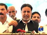 PM’s NA address complicated the issue further: PTI Mian Mehmood ur Rasheed  -17 May 2016