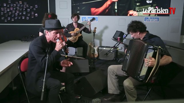 Miossec chante « Après le bonheur » en live au Parisien
