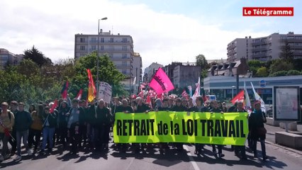 Loi Travail. Plus de 500 opposants à Saint-Brieuc (Le Télégramme)