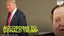 Sheldon Adelson Willing To Give Trump Millions