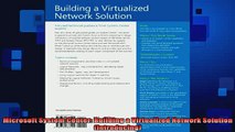 Free Full PDF Downlaod  Microsoft System Center Building a Virtualized Network Solution Introducing Full Free