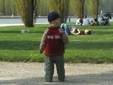 Premiers pas parc de Sceaux
