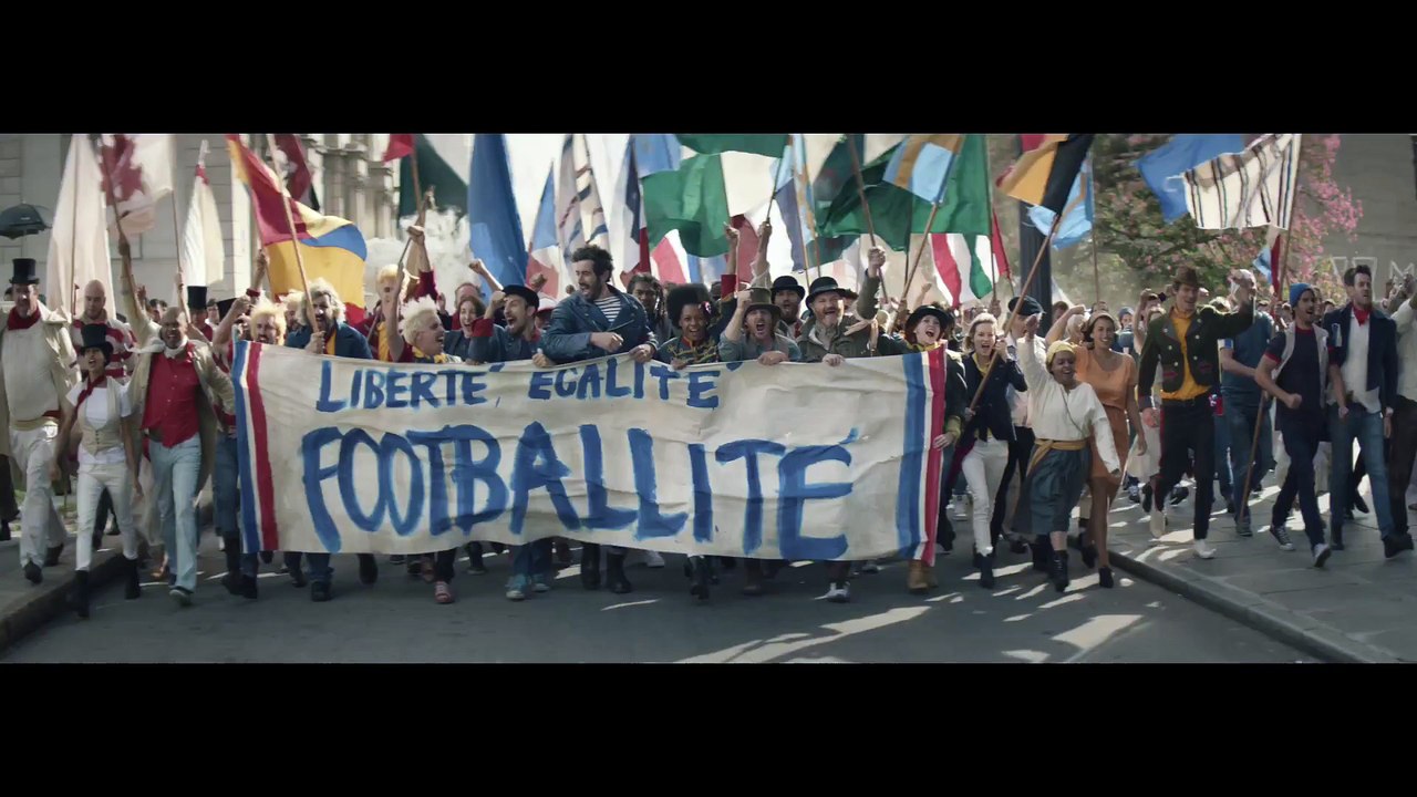 Pub Carlsberg pour l'Euro 2016 avec Marcel Desailly
