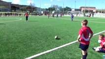 Incredible Free kick from 10 years old kid #OMG