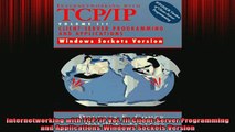 READ book  Internetworking with TCPIP Vol III ClientServer Programming and ApplicationsWindows Full EBook