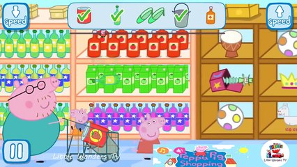 下载视频: Peppa Pig Shopping | Peppa Pig Games | Peppa Pig Shopping Gameplay | Best Peppa app demo for kids