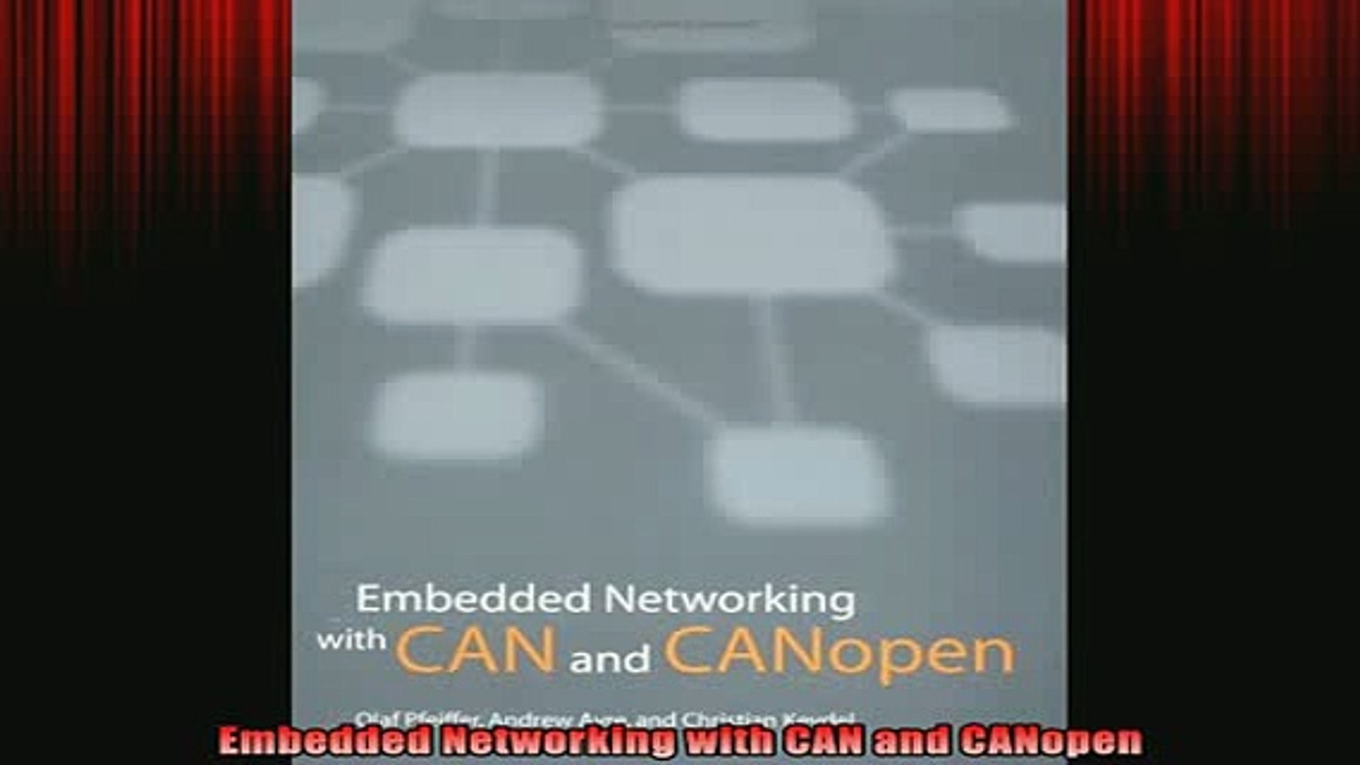 人気新品 Embedded Networking Canopen And Can With その他