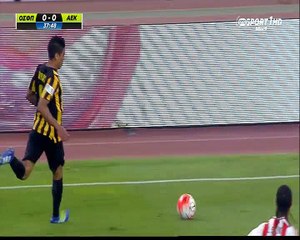 Ολυμπιακός - ΑΕΚ το 0-1 από τον Μάνταλο